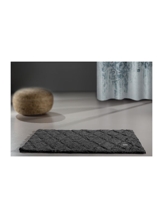 Guy Laroche Bath Mat Cotton Step 1127091121011 Black 55x85cm