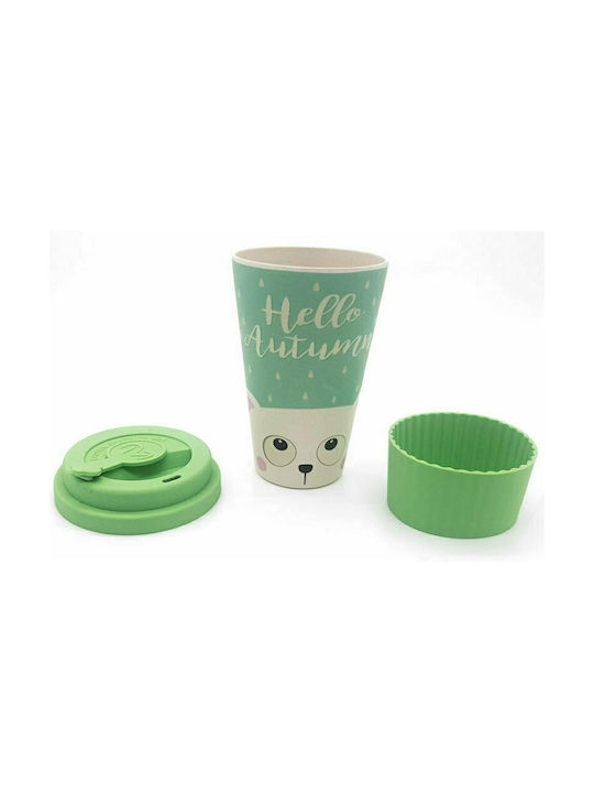 Spacecow Hello Autumn Mug Green 400ml