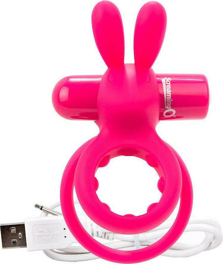 Screaming O O Hare Vibrating Penis Ring Pink