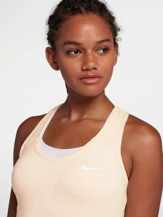 Nike Tennis Court 872819-838 Γυναικείο Φόρεμα Μπεζ