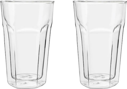 Leopold Vienna Double Walled Set de pahare Cafea / Cafea grecească Freddo din Sticlă 280ml 2buc Leopold Vienna Double Walled Set de pahare Cafea / Cafea grecească Freddo din Sticlă 280ml 2buc