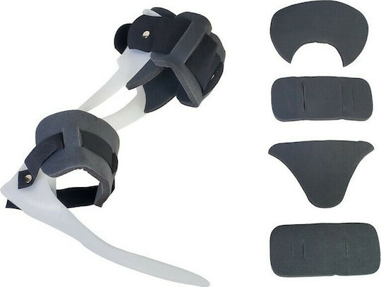 Medical Brace MB.6310 Сплит Глезен Лява страна в Черен Цвят