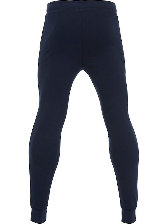 Macron Harp Sweatpants with Elastic Navy Blue