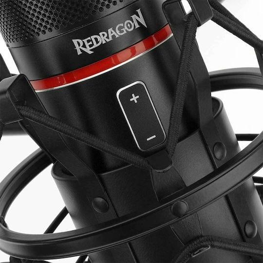 Redragon Gaming Blazar Gm300 Σετ Μικρόφωνο USB Επιτραπέζιο για Φωνητικά