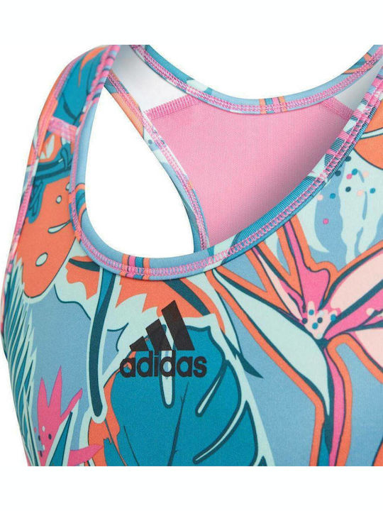 adidas Techfit Graphic Παιδικό Μπουστάκι Ροζ