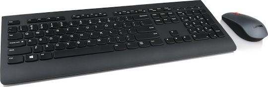 Lenovo Professional Wireless Keyboard and Mouse Combo Tastatur & Maus Set Griechisch
