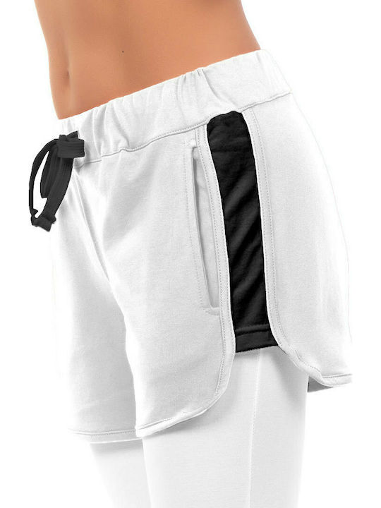 Bodymove Women's Sporty Shorts White