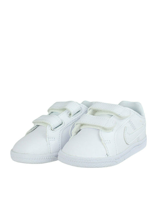 Court Royale TDV Kids Sneakers with Scratch White