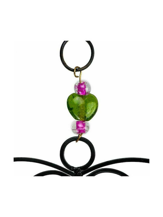 Synchronia Decorațiune Suspendată Lucrată Manual Multicoloră Din Metal 23x42cm