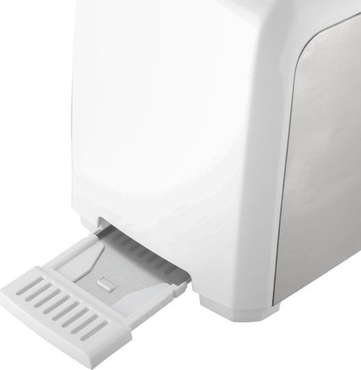 Homa Cadis Φρυγανιέρα 2 Θέσεων 750W Λευκή