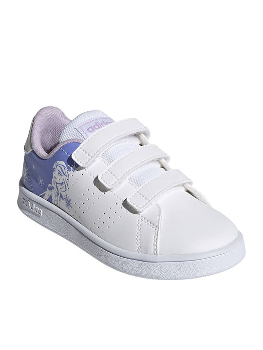 Advantage Advantage Kids Sneakers with Scratch Cloud White / Chalk Purple