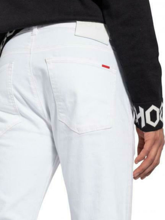 Herren Jeanshose mit Slim Passform Weiß