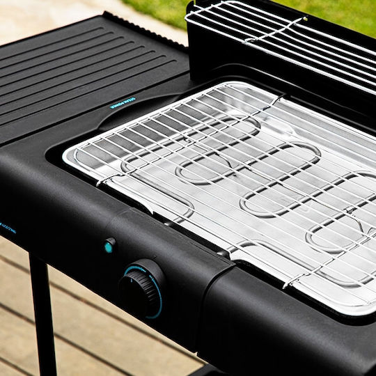 Cecotec Perfect Steak Επιδαπέδια Ηλεκτρική Ψησταριά Σχάρας 2400W με Ρυθμιζόμενο Θερμοστάτη 41x27εκ.