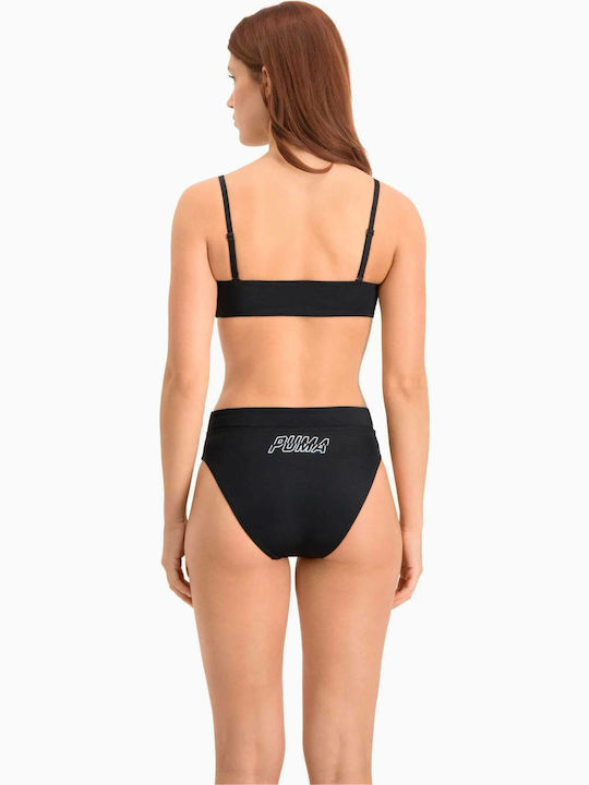 Puma Bikini Slip High Waist Black