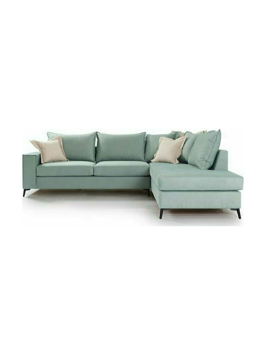 Romantic Γωνιακός Καναπές με Αριστερή Γωνία Cream - Ciel 290x235x95εκ.