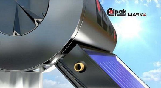 Calpak Mark 4 H Încălzitor solar de apă 300 litri Sticlă Energie Triplă cu colector orizontal de 3 metri pătrați
