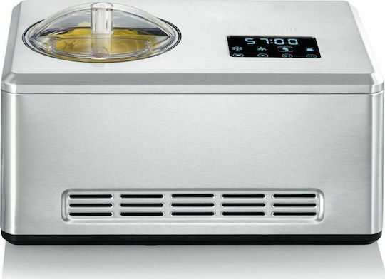 Severin EZ 7406 Яогурт мейкър с Купа и Дигитален Екран 2лт Сребрист 180W