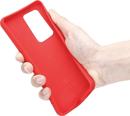 Crong Color Premium Back Cover Silicone Red (Huawei P40 Pro)