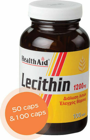 Health Aid Lecithin 1200mg 50 caps