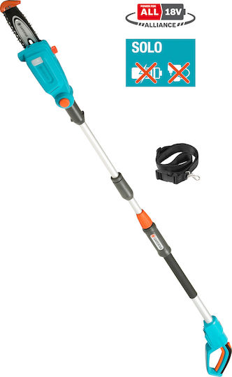 Gardena TCS 20/18V P4A Teleskopisches Bügelsäge Akku 18V Solo Gesamtlänge 400cm und Klinge 20cm