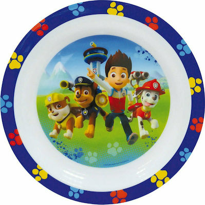 Ango Set Essgeschirr Paw Patrol aus Kunststoff Mehrfarbig 3Stück für 6+ Monate