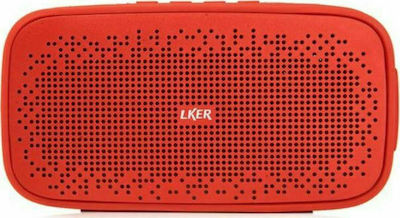 LKER LKS1 Bluetooth говорител 12W с време на работа до 10 часа Червен