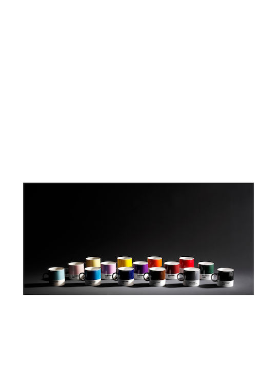 Pantone Lifestyle Black Cup Espresso Porcelain Black 120ml