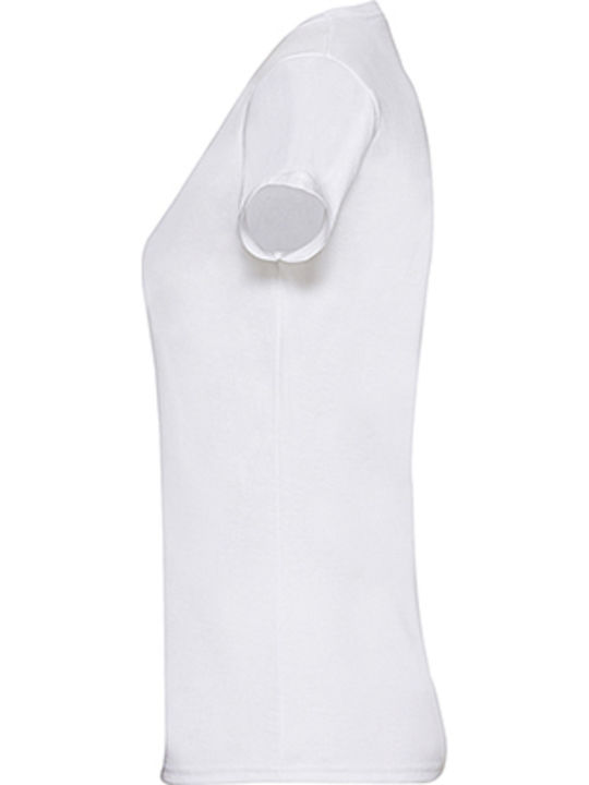 Fruit of the Loom Valueweight T Women's Short Sleeve Promotional T-Shirt White