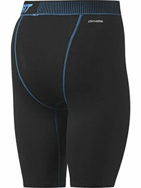 adidas Techfit Base St 9 Ανδρικό Αθλητικό Κολάν Κοντό Μαύρο