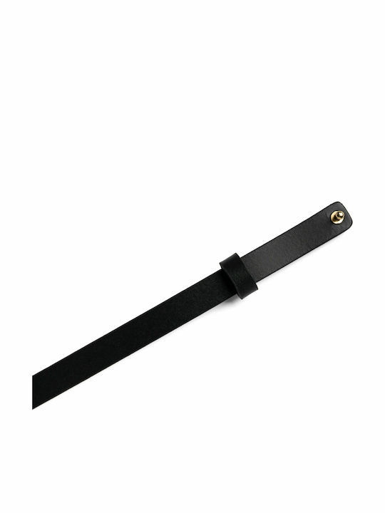 Damen Gürtel Aus Leder Schwarze