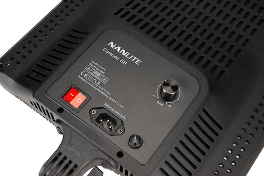 Nanlite Compac 68 LED Light 5600K 68W with Brightness 5684lm