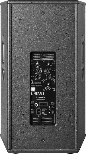 HK Audio Linear 3 115 FA Αυτοενισχυόμενο Ηχείο PA με Woofer 12" 44x44.5x69εκ.