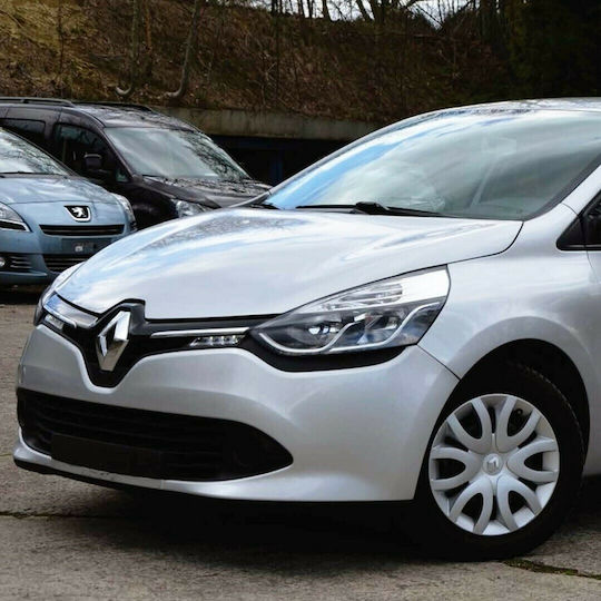 Croatia Cover Σετ Τάσια Αυτοκινήτου Renault Clio IV 4τμχ 15" Ασημί