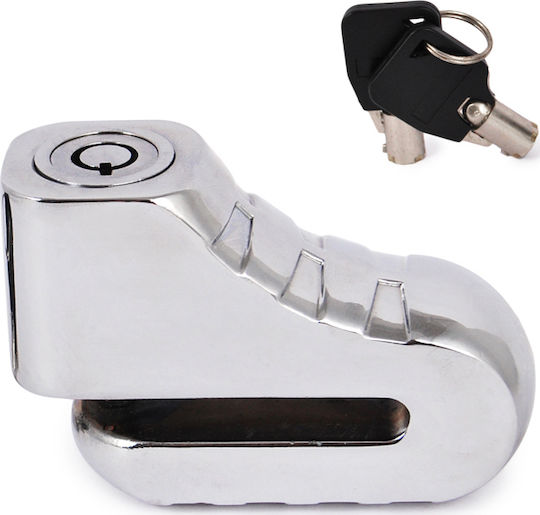 Autoline Motorcycle Disc Brake Lock with 9.5mm Pin in Yellow