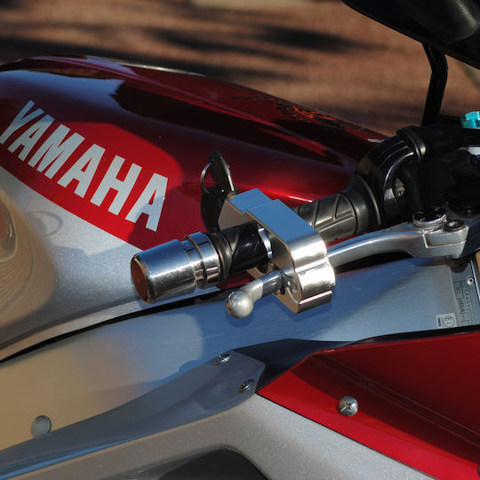 Ride It Αντικλεπτική Κλειδαριά Μανέτας Φρένου Μοτοσυκλέτας Κόκκινο Χρώμα