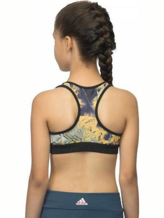 adidas Training Techfit Kids' Bralette Gold
