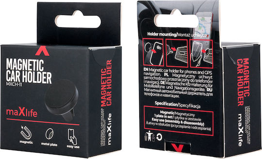 Maxlife Maxlife MXCH-11 Car Mobile Mount with Magnet Black