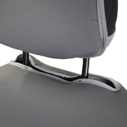 Recaro Front Car Covers 2pcs Polyester Race Axion Gray