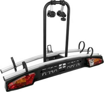 Menabo Tilting Merak Type K Car Bike Tow Hitch Rack for 2 Bikes