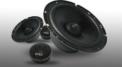 Steg Set Auto-Lautsprecher SQL650C Autolautsprecher 6.5" mit 80W RMS (2 Weg)