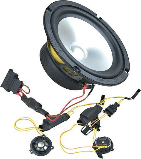 Ground Zero Σετ Ηχεία Αυτοκινήτου Διαιρούμενα 6.5" με 120W RMS (2 Δρόμων)