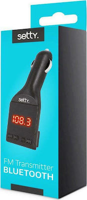 Setty FM Car Transmitter with Bluetooth