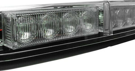 GloboStar Car Beacon LED 10 - 30V Waterproof 30cm with Orange Lighting