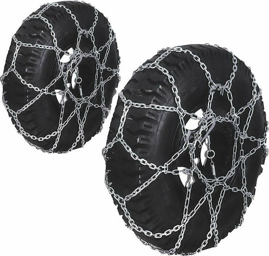 Autoline Cross-type Anti-slip Chains Thickness 9mm Truck 2pcs 21751