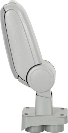 vidaXL Car Fabric Armrest for Volkswagen Polo IV (2001-2005) Gray