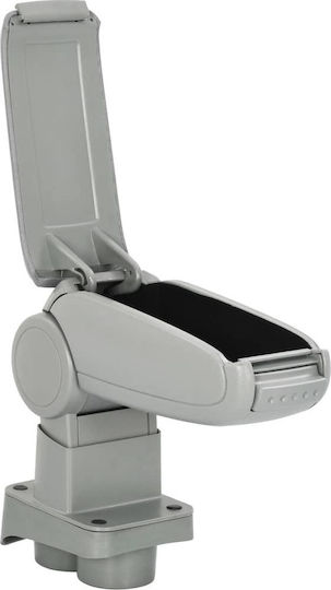 vidaXL Car Fabric Armrest for Volkswagen Polo IV (2001-2005) Gray