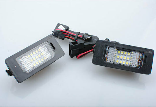 M-Tech Φώτα Πινακίδας Led 12V για Audi A4 / A5 / Q5 2τμχ