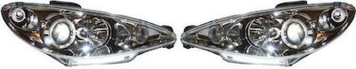 Front Lights for Peugeot 206 1998-2002 2pcs