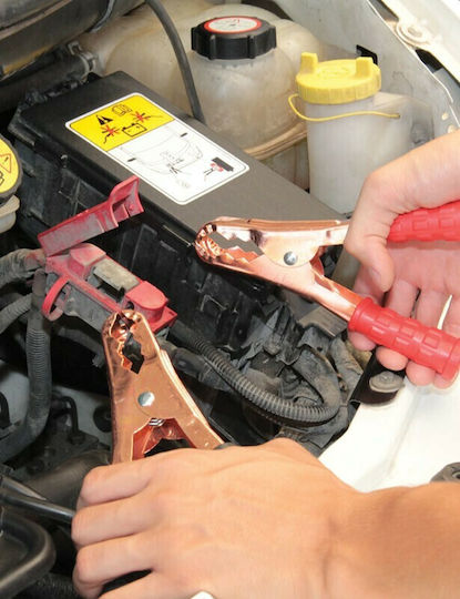 Cartech Καλώδια Εκκίνησης Μπαταρίας Αυτοκινήτου 600A 3m