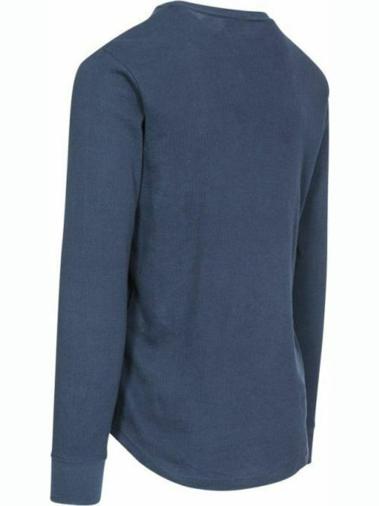 Trespass Unify Thermal Thermohemd Blau